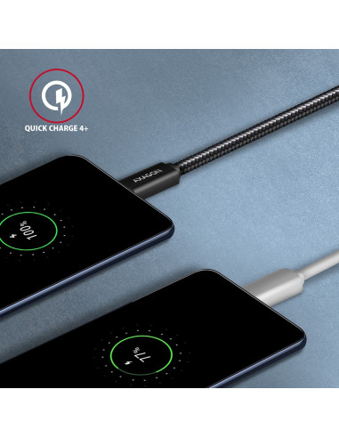 Axagon Bucm32-Cm20Ab Usb-C 3.2 Gen 2 Do Usb-C 3.2 Gen 2, Czarny - 2M