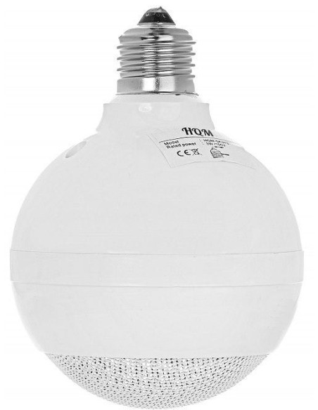 Głośnik Kulowy Hqm-Sk313 3W 100V Gwint E27 Biały