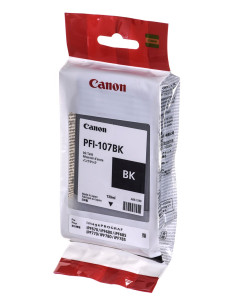 Canon Pfi-107Bk Oryginalny Czarny 1 Szt.