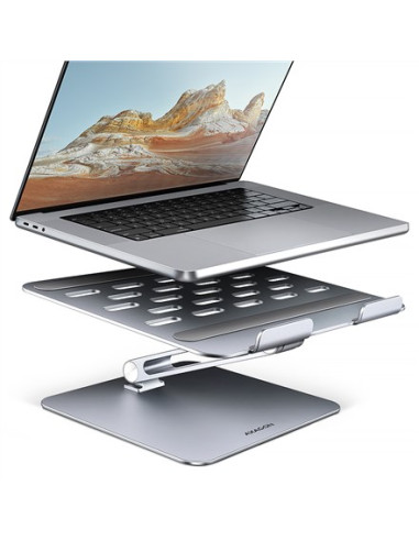 Podstawka Axagon Stnd-Lq Do Laptopów I Tabletów 10 Do 16 Cali - Srebrna