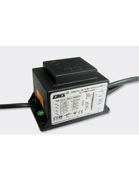 Laskomex Tr/B 2303 Zasilacz Z Bezpiecznikiem Termicznym (25Va, 12/14 V)  Zs-K-25/03