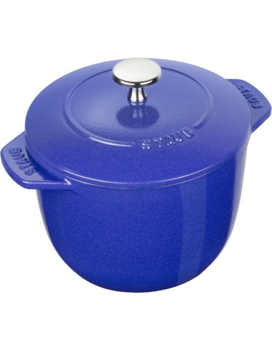 Staub La Cocotte Mały Garnek Okrągły 3 Ltr, Niebieski