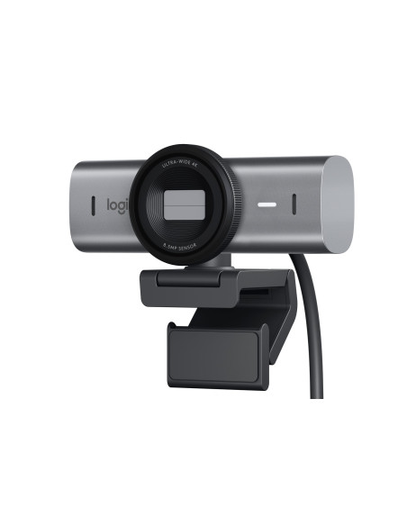 Logitech Mx Brio 705 For Business Kamera Internetowa 8,5 Mp 4096 X 2160 Px Usb 3.2 Gen 1 (3.1 Gen 1) Aluminium, Czarny