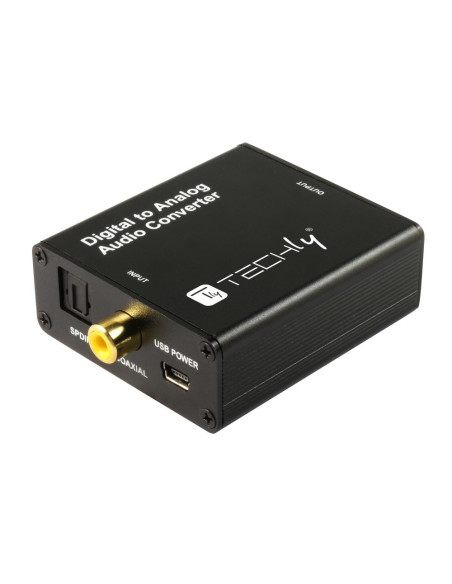 Przetwornik Dac Digital Spdif/Coaxial Do Analog Rca/3.5Mm
