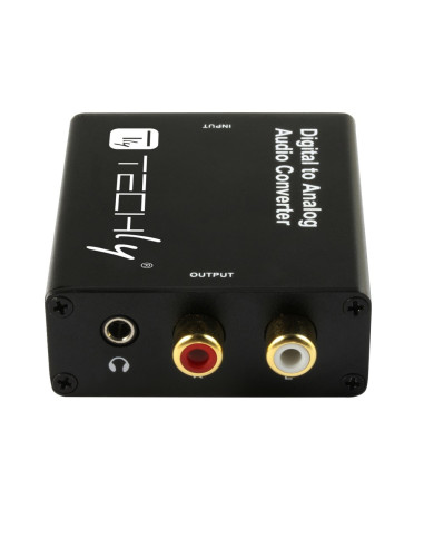 Przetwornik Dac Digital Spdif/Coaxial Do Analog Rca/3.5Mm