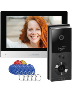 Wideodomofon 2 Żyłowy Orno Or-Vid-Ma-1079/B