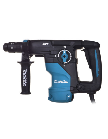 Młot Udarowo-Obrotowy Makita Hr3012Fcwj Sds-Plus 3,9J 1050W Avt Makpac + Odpylacz Dx11 Czarny, Niebieski