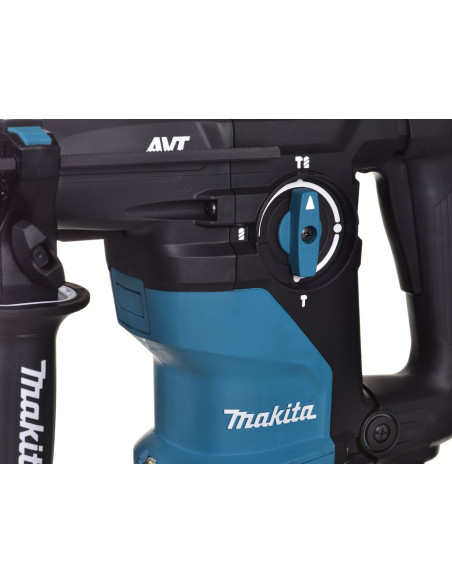 Młot Udarowo-Obrotowy Makita Hr3012Fcwj Sds-Plus 3,9J 1050W Avt Makpac + Odpylacz Dx11 Czarny, Niebieski