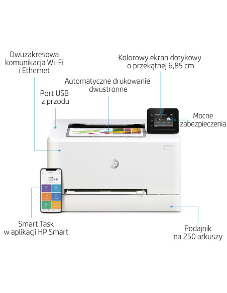 Urządzenie Wielofunkcyjne Hp Color Laserjet Pro M255Dw