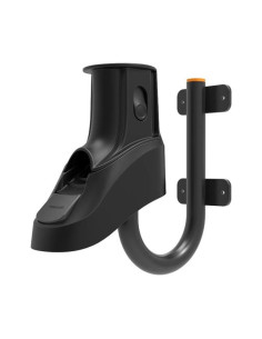 Fiskars 1027095 Uchwyt Do Węża Ogrodowego Włókno, Metal Czarny