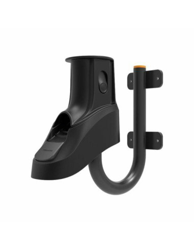 Fiskars 1027095 Uchwyt Do Węża Ogrodowego Włókno, Metal Czarny