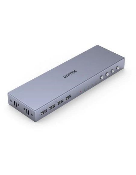 Unitek Przełącznik Kvm 4K Hdmi 2.0 4In 1Out + Usb