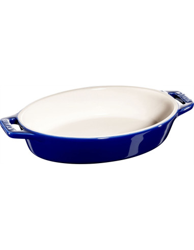 Staub Cooking Owalny Półmisek Ceramiczny 400 Ml, Niebieski
