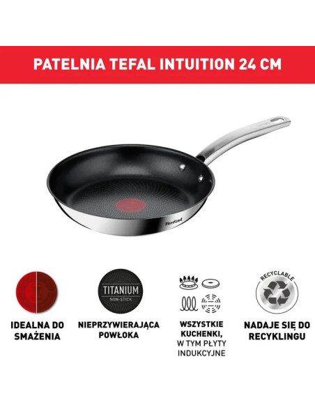 Patelnia Tefal Intuition 24 Cm B8170444