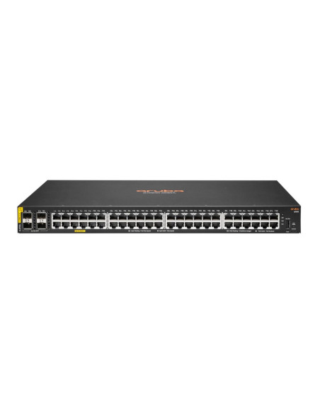 Aruba 6100 48G Class4 Poe 4Sfp+ 370W Zarządzany L3 Gigabit Ethernet (10/100/1000) Obsługa Poe 1U Czarny