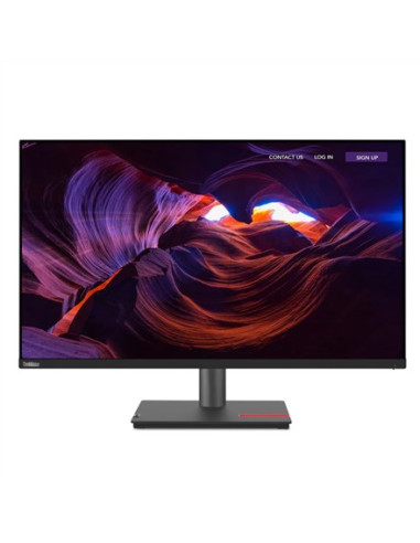 Lenovo Thinkvision P32P-30 Led Display 80 Cm (31.5") 3840 X 2160 Px 4K Ultra Hd Czarny