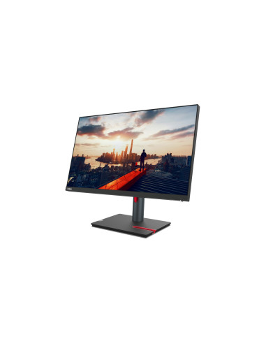 Lenovo Thinkvision P24H-30 Led Display 60,5 Cm (23.8") 2560 X 1440 Px Quad Hd Czarny
