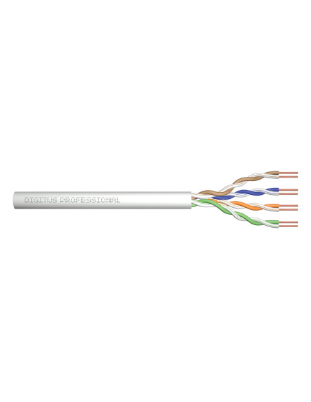 Kabel Instalacyjny Digitus Kat.5E, U/Utp, Eca, Awg24/1, Pvc, 100M, Szary