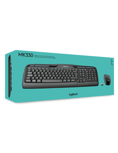 Zestaw Logitech Wireless Combo Mk330 Bezprzewodowy
