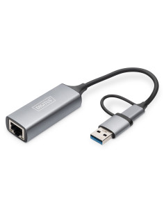 Adapter Usb Typ-C Na Gigabit Ethernet 2,5Gusb-C + Usb A (Usb 3.1/3.0)