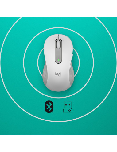 Mysz Logitech M650 L White