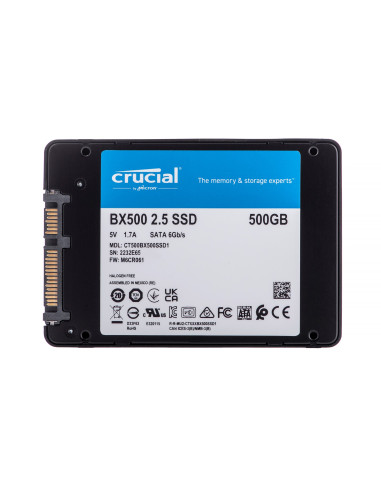Dysk Ssd Crucial Bx500 500Gb 3D Nand Sata 2.5