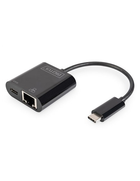Digitus Adapter Usb Type-C™ Gigabit Ethernet Z Obsługą Power Delivery