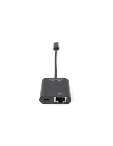 Digitus Adapter Usb Type-C™ Gigabit Ethernet Z Obsługą Power Delivery
