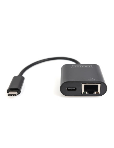 Digitus Adapter Usb Type-C™ Gigabit Ethernet Z Obsługą Power Delivery