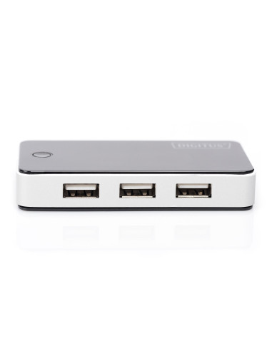 Hub Digitus Da-70222 (7X Usb 2.0  Kolor Czarny)