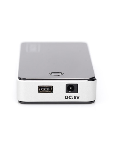 Hub Digitus Da-70222 (7X Usb 2.0  Kolor Czarny)