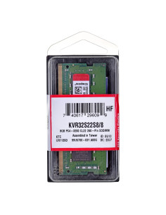 Kingston Ddr4 8Gb 3200Mhz Kvr32S22S8/8 1Rx8 Sodimm
