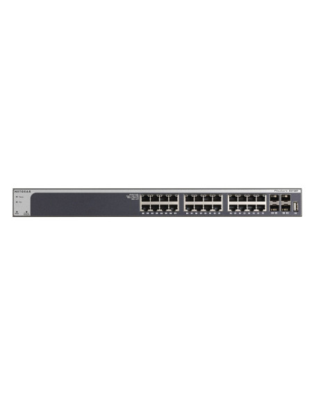 Netgear Xs728T Zarządzany L2+/L3 10G Ethernet (100/1000/10000) Czarny