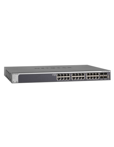 Netgear Xs728T Zarządzany L2+/L3 10G Ethernet (100/1000/10000) Czarny