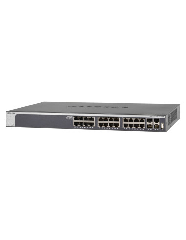 Netgear Xs728T Zarządzany L2+/L3 10G Ethernet (100/1000/10000) Czarny