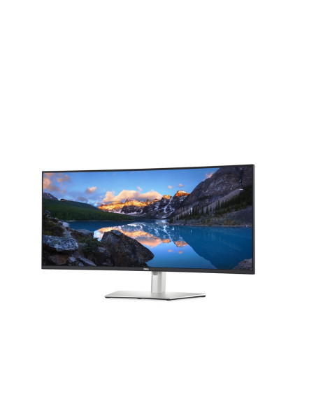 Dell Ultrasharp U3824Dw Led Display 95,2 Cm (37.5") 3840 X 1600 Px Wide Quad Hd+ Lcd Czarny, Srebrny