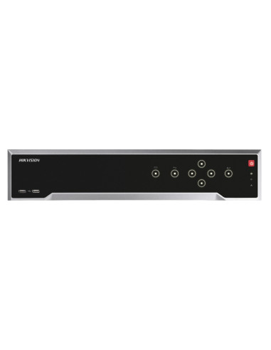 Hikvision Ds-7716Ni-I4/16P(B) Sieciowy Rejestrator Wideo (Nvr) 1.5U Czarny, Srebrny
