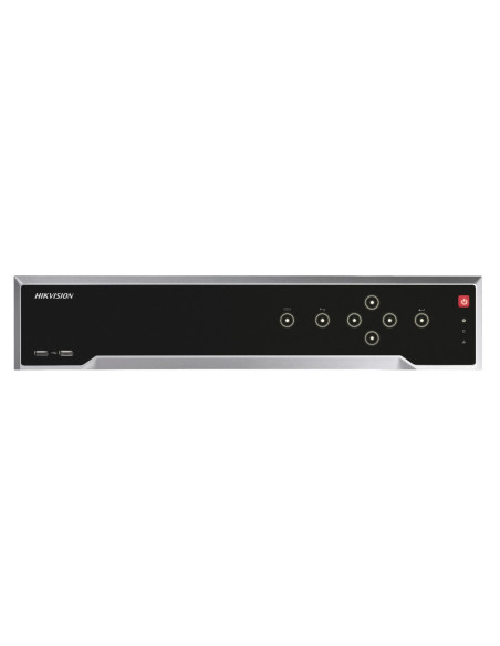 Hikvision Ds-7716Ni-I4/16P(B) Sieciowy Rejestrator Wideo (Nvr) 1.5U Czarny, Srebrny