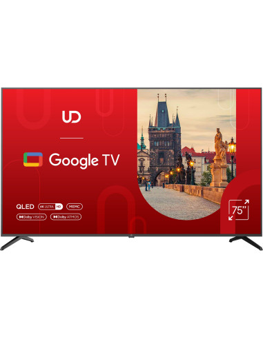 Telewizor 75" Ud 75Qgu8210S 4K Ultrahd, Q-Led, Dvb-T/T2/C