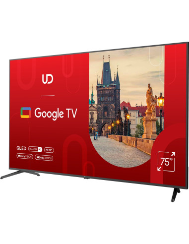 Telewizor 75" Ud 75Qgu8210S 4K Ultrahd, Q-Led, Dvb-T/T2/C
