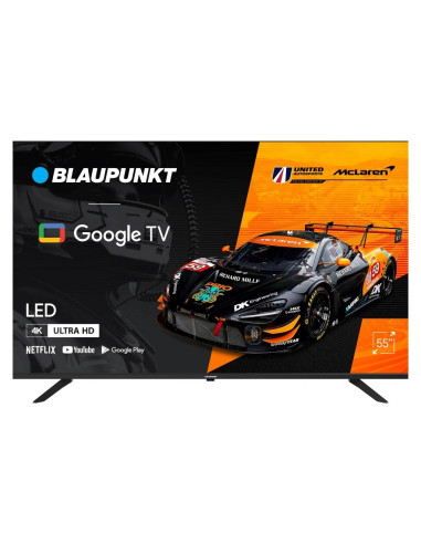 Tv 55" Blaupunkt 55Ugc5500S 4K Uhd, Googletv, Wifi, Bt