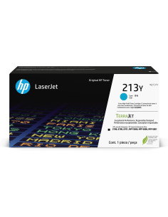 Hp Oryginalnym Wkładem Z Błękitnym Tonerem O Ekstrawysokiej Wydajności 213Y Laserjet