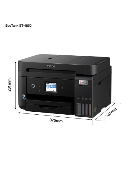 Epson Ecotank Et-4850 Atramentowa A4 4800 X 1200 Dpi 33 Stron/Min Wi-Fi