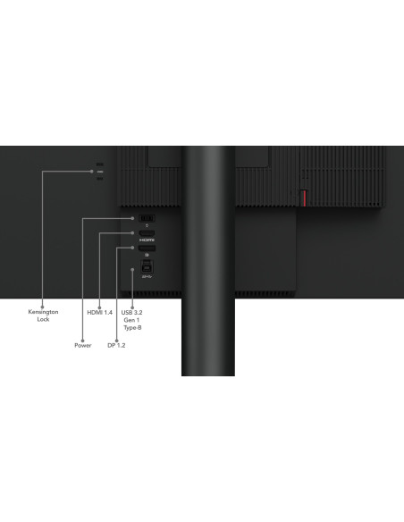 Lenovo Thinkcentre Tiny-In-One 24 Led Display 60,5 Cm (23.8") 1920 X 1080 Px Full Hd Ekran Dotykowy Czarny