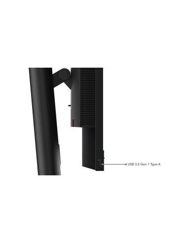 Lenovo Thinkcentre Tiny-In-One 24 Led Display 60,5 Cm (23.8") 1920 X 1080 Px Full Hd Ekran Dotykowy Czarny