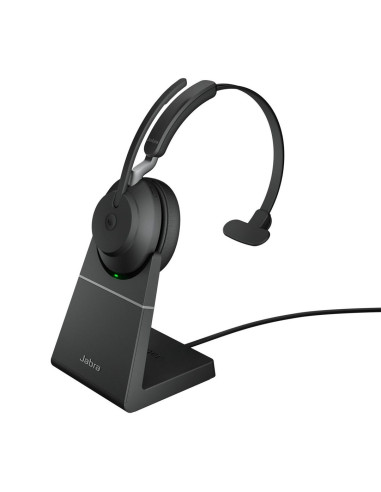 Jabra Evolve2 65, Link380A Ms Mono Stand Black