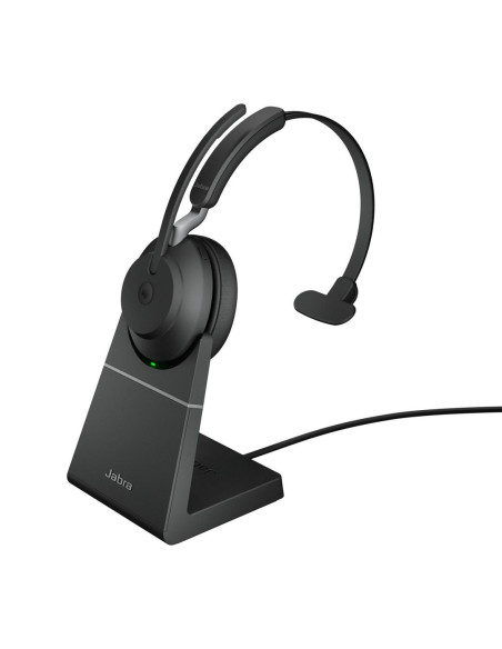 Jabra Evolve2 65, Link380A Ms Mono Stand Black