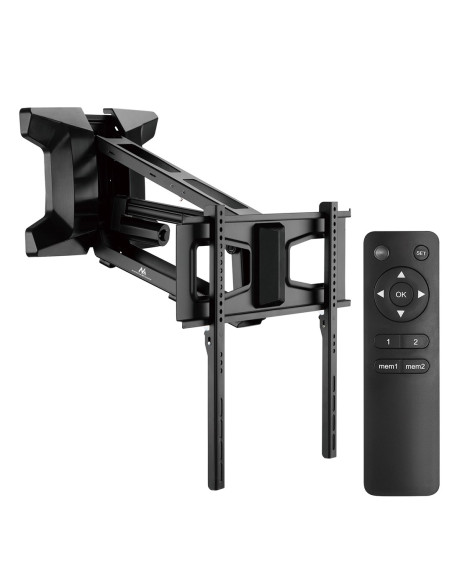 Maclean Uchwyt Do Tv Elektryczny Nad Kominek 37"-70" 35Kg Z Pilotem Mc-891