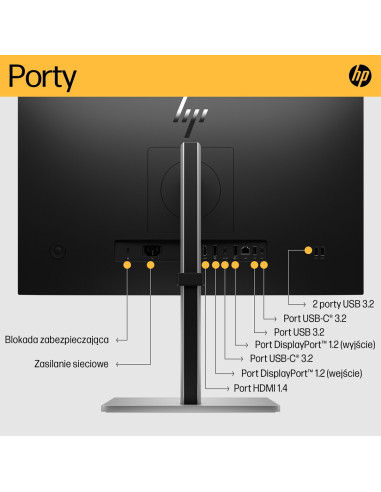 Monitor Hp E24U G5 6N4D0Aa 23,8", 1920X1080 Fhd Usb-C