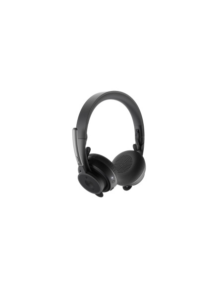 Logitech Zone Zestaw Słuchawkowy Bezprzewodowy Opaska Na Głowę Biuro/Centrum Telefoniczne Bluetooth Grafitowy